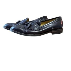 Men's burgundy Daniel Cremieux Tassle Leather Loafers 10 1/2 D